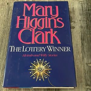 Mary Higgins Clark hardback “The lottery winner” book